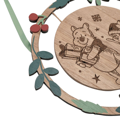 Disney Winnie the Pooh Round Hanging Plaque