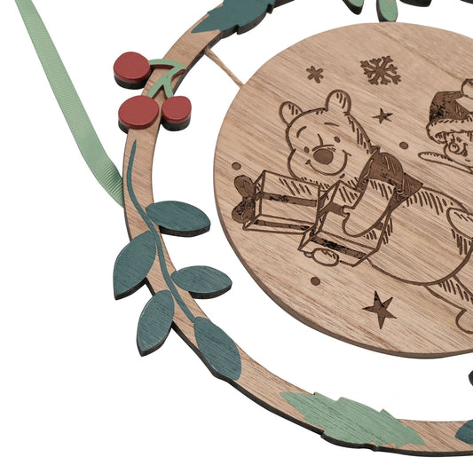 Disney Winnie the Pooh Round Hanging Plaque