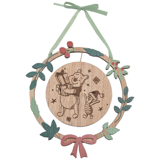 Disney Winnie the Pooh Round Hanging Plaque