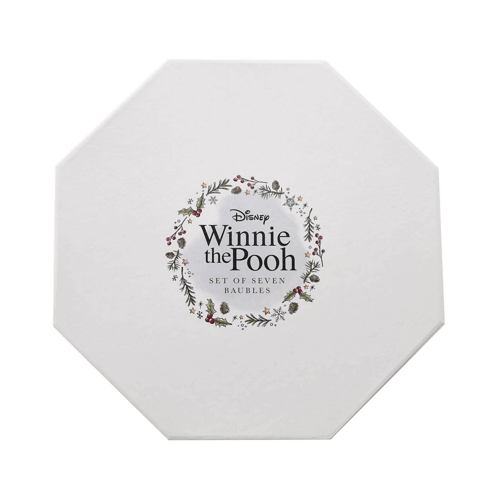 Disney Winnie The Pooh Set of 7 Baubles