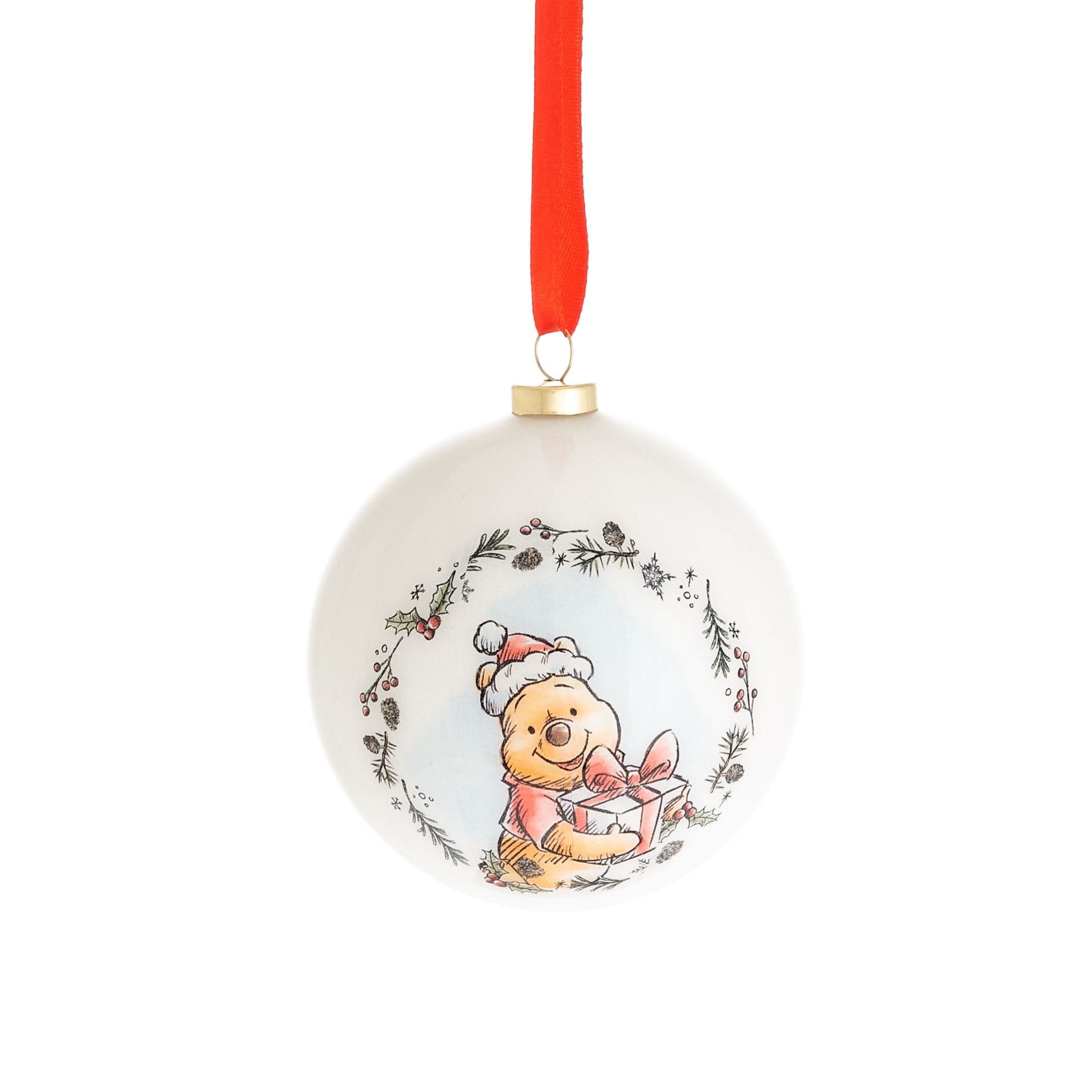 Disney Winnie The Pooh Set of 7 Baubles
