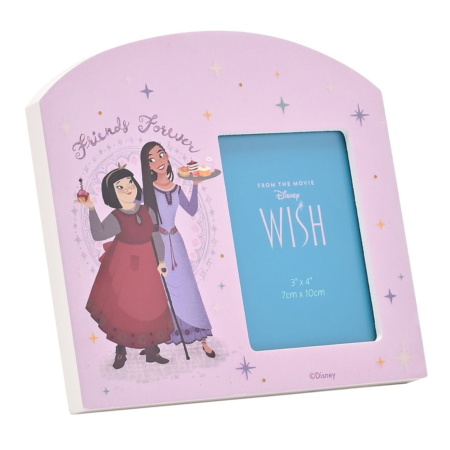 Disney Wish Arched Photo Frame - Friends Forever 3" x 4"