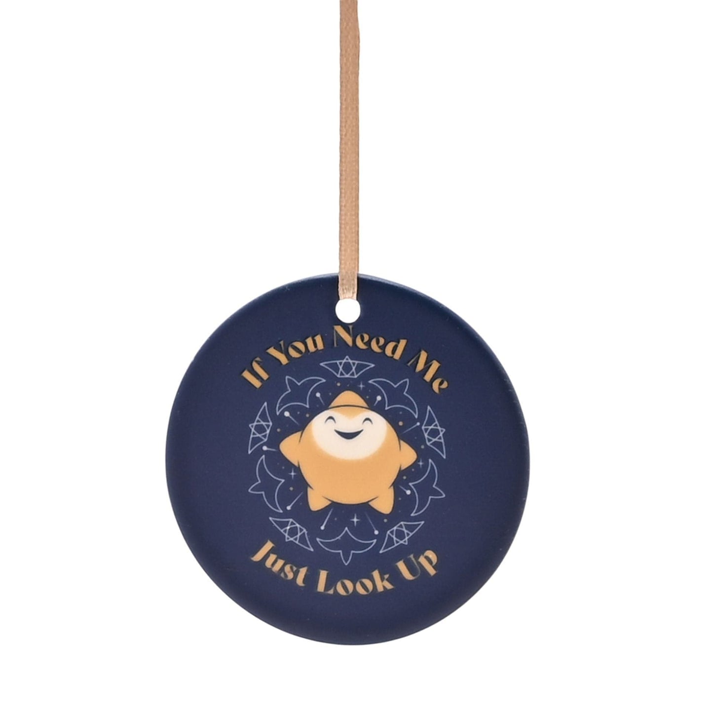 Disney Wish Ceramic Round Hanging Ornament - If You Need Me