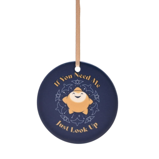 Disney Wish Ceramic Round Hanging Ornament - If You Need Me
