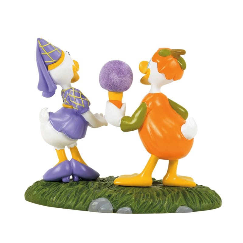 Donald and Daisy Halloween Figurine Disney Village by Department 56