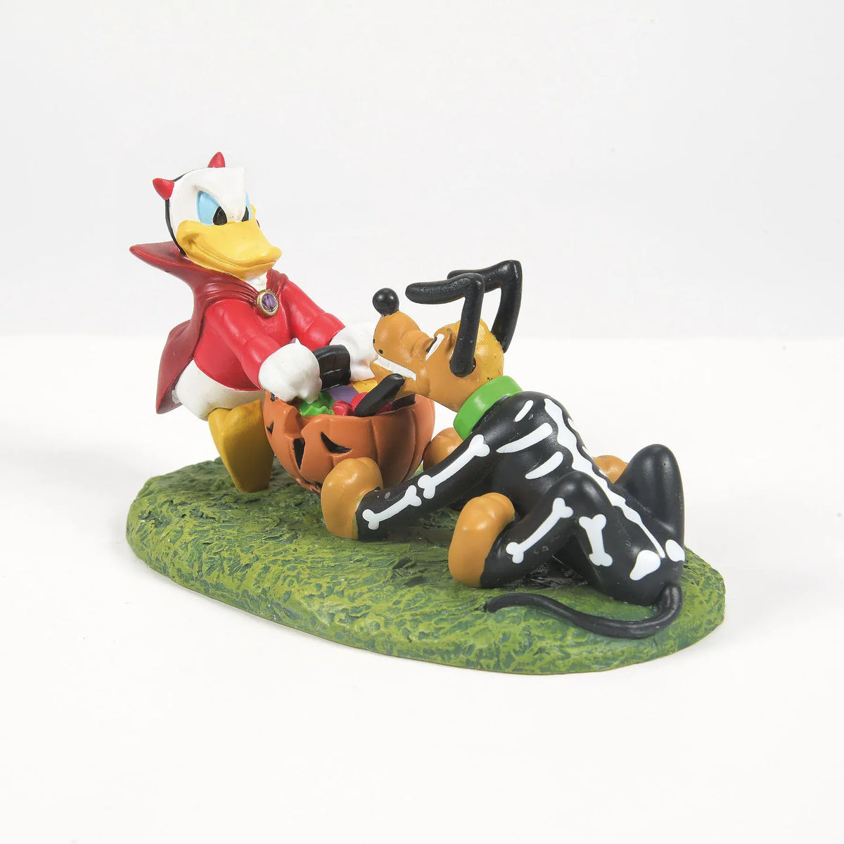 Donald & Pluto's Tussle Figurine Disney Village by Department 56