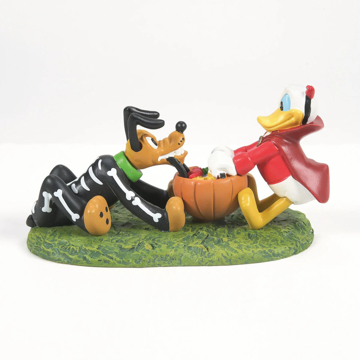 Donald & Pluto's Tussle Figurine Disney Village by Department 56