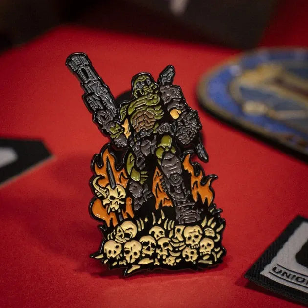 DOOM Eternal Slayer Limited Edition Pin Badge