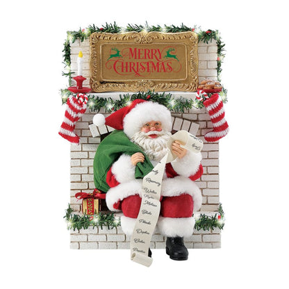 Down the Chimney Figurine Possible Dreams by Department 56 6017642