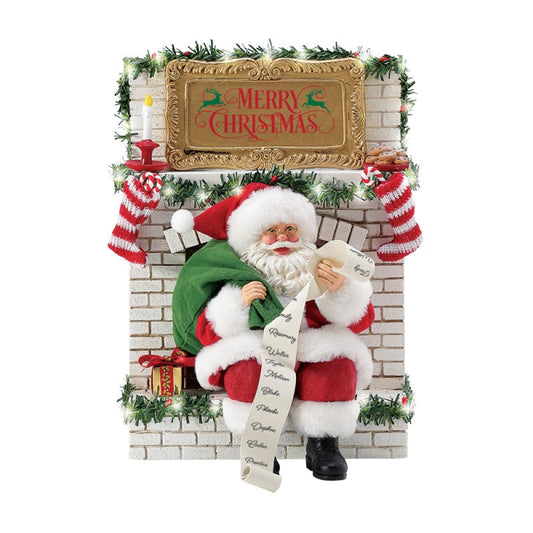 Down the Chimney Figurine Possible Dreams by Department 56 6017642