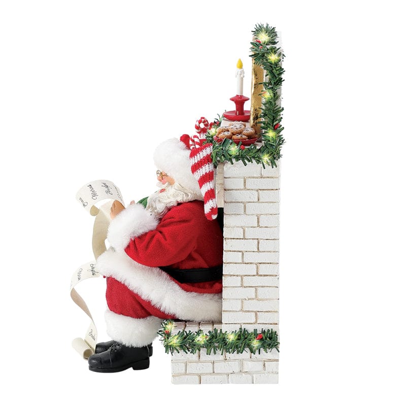 Down the Chimney Figurine Possible Dreams by Department 56 6017642