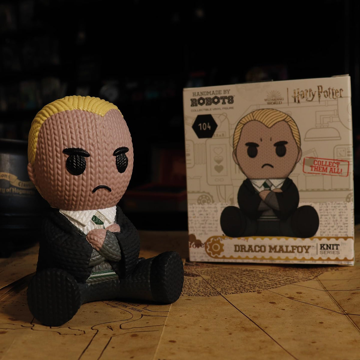 Draco Malfoy Harry Potter Collectible Vinyl Figure by Handmade By Robots