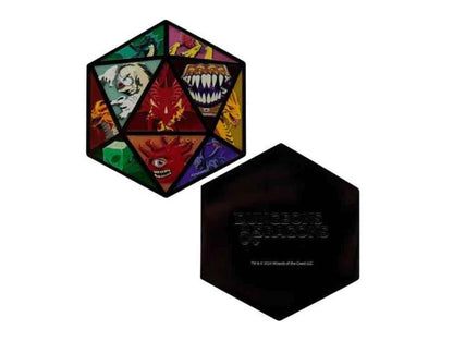 Dungeons & Dragons D20 Metal Medallion