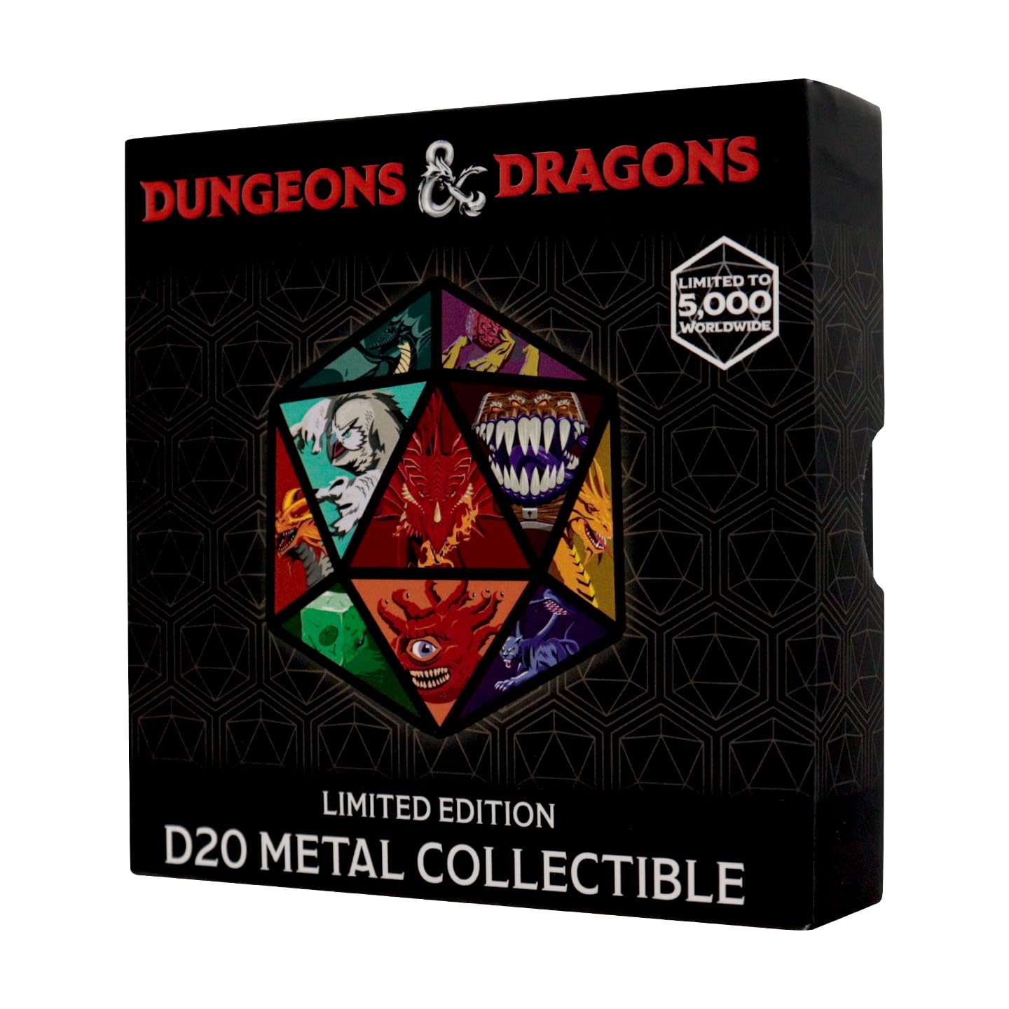 Dungeons & Dragons D20 Metal Medallion