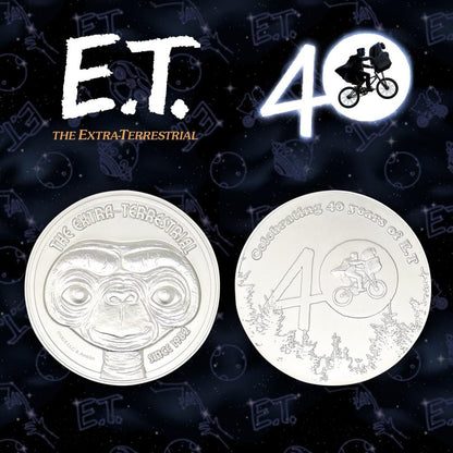 E.T. Extra Terrestrial Limited Edition 40th Anniversary Medallion