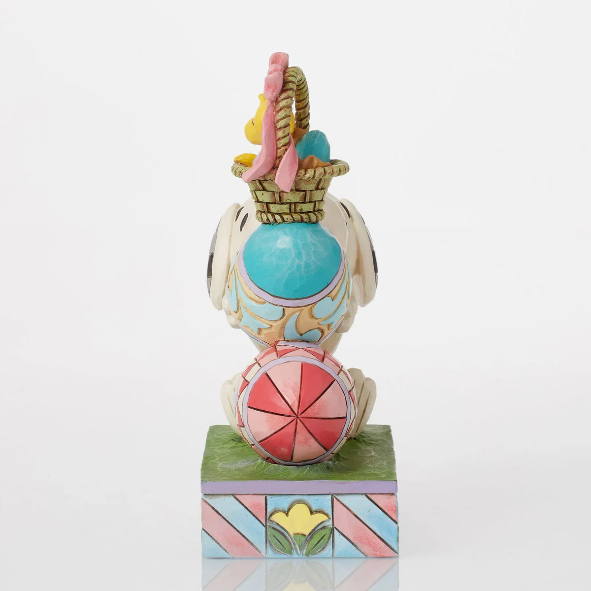 Eggcellent Tower (Snoopy & Woodstock Stacked Easter Eggs) Peanuts Figurine By Jim Shore, 6016262