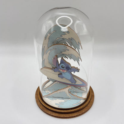 Disney Enchanting Glass Dome 6 Piece Bundle Figurines (COMBINED RRP £102)