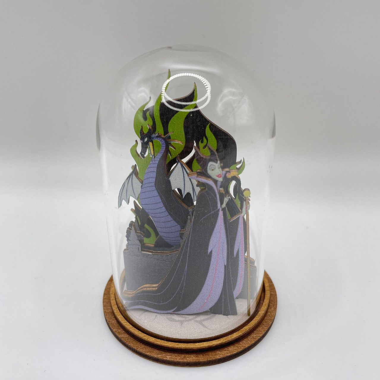 Disney Enchanting Glass Dome 6 Piece Bundle Figurines (COMBINED RRP £102)