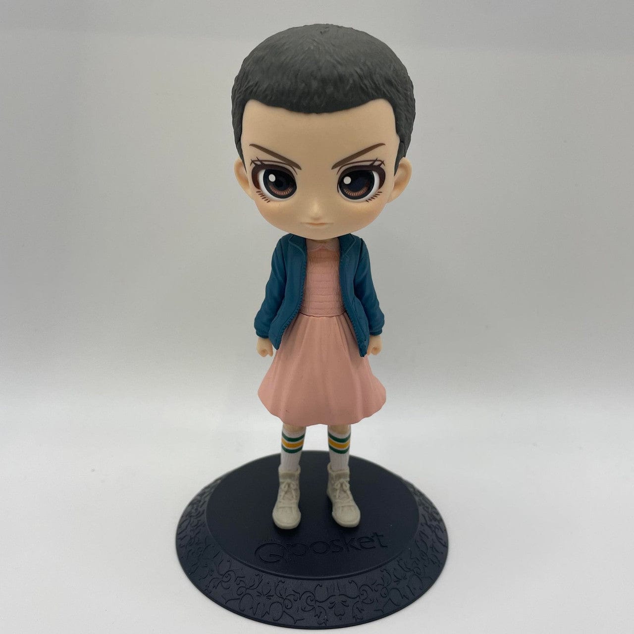 EX DISPLAY - Banpresto Stranger Things Q Posket Eleven, Hopper and Lucas triple pack