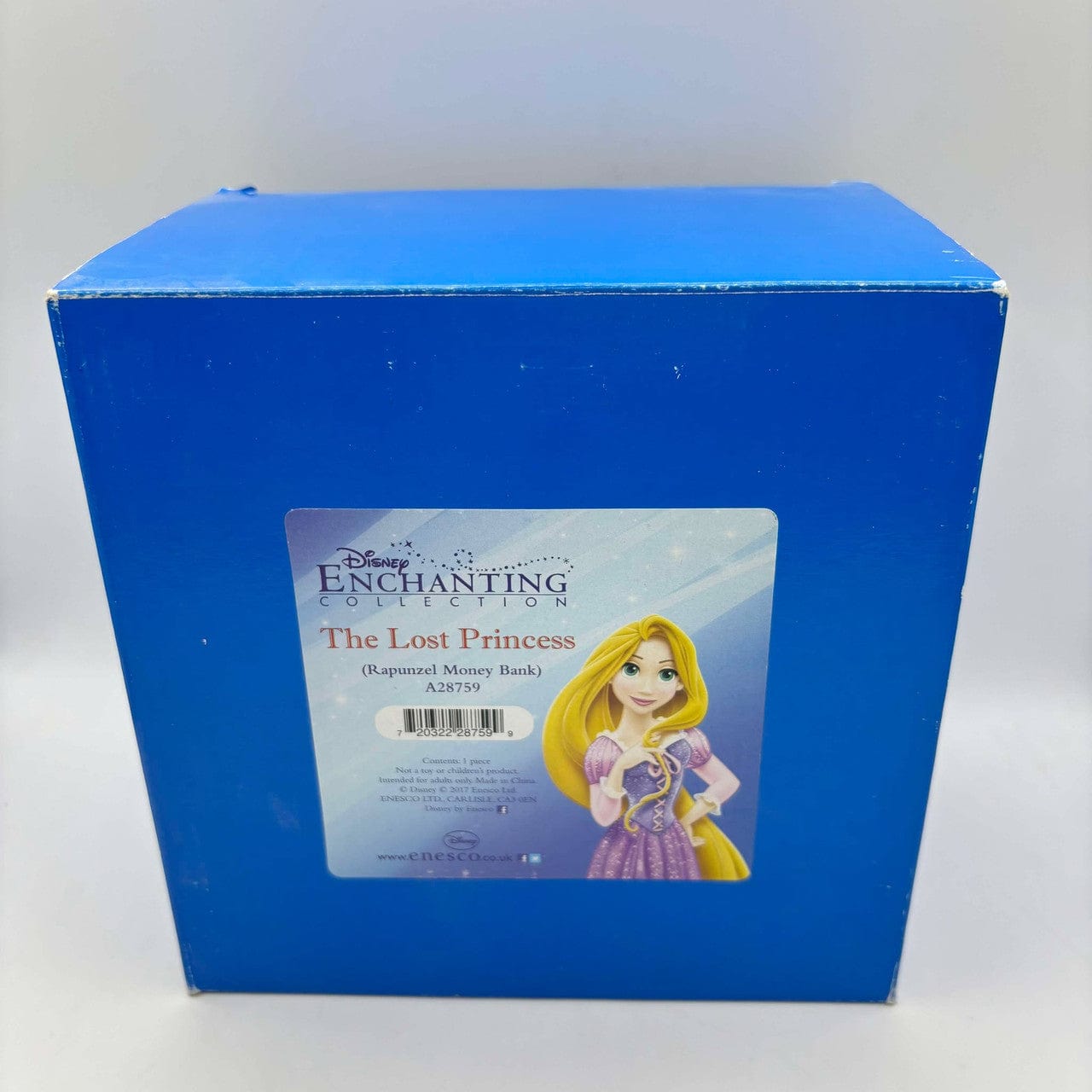 EX DISPLAY - Disney Enchanting Collection The Lost Princess Rapunzel Money Bank