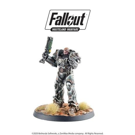 Fallout Wasteland Warfare Brotherhood Of Steel Knight-captain Cade & Paladin Danse