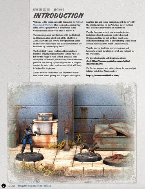 Fallout Wasteland Warfare Commonwealth Rules Expansion