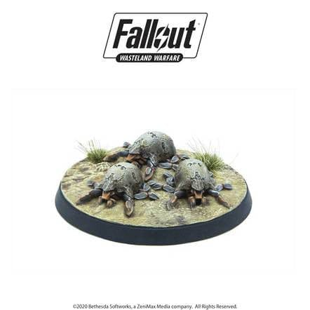 Fallout Wasteland Warfare Creatures Mirelurk Hatchlings + Eggs