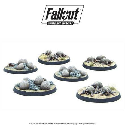 Fallout Wasteland Warfare Creatures Mirelurk Hatchlings + Eggs