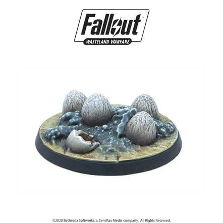 Fallout Wasteland Warfare Creatures Mirelurk Hatchlings + Eggs