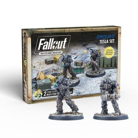 Fallout Wasteland Warfare Enclave Tesla Set