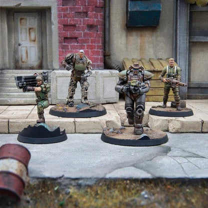 Fallout Wasteland Warfare Gunners Conquerors Of Quincy
