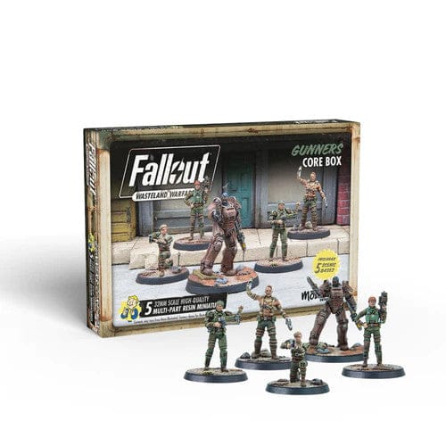 Fallout Wasteland Warfare Gunners Core Box