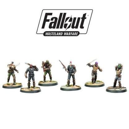 Fallout Wasteland Warfare Raiders, Scavvers & Psychos