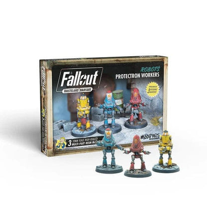 Fallout wasteland Warfare Robots Protectron Workers