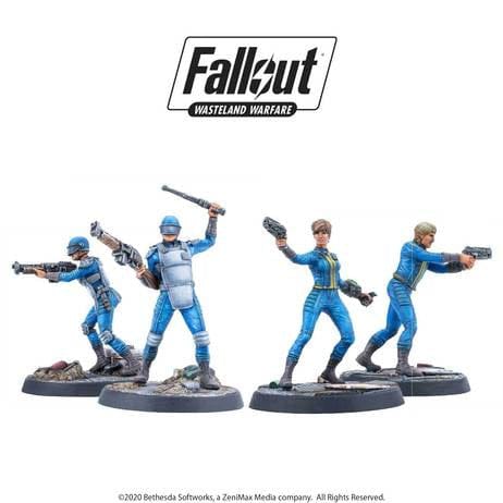 Fallout Wasteland Warfare Survivors Vault Personnel