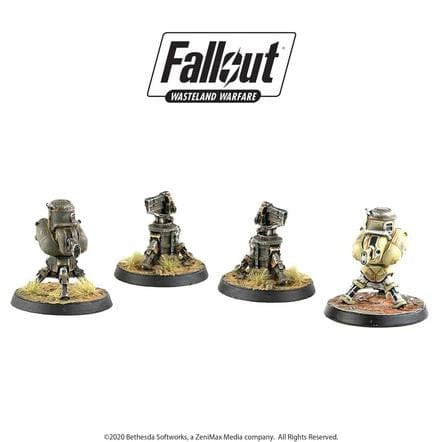 Fallout Wasteland Warfare Terrain expansion Turrets
