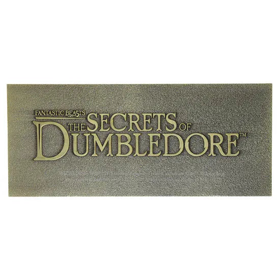 Fantastic Beasts Limited Edition The Great Wizarding Express Antique Finish Replica Train Ticket