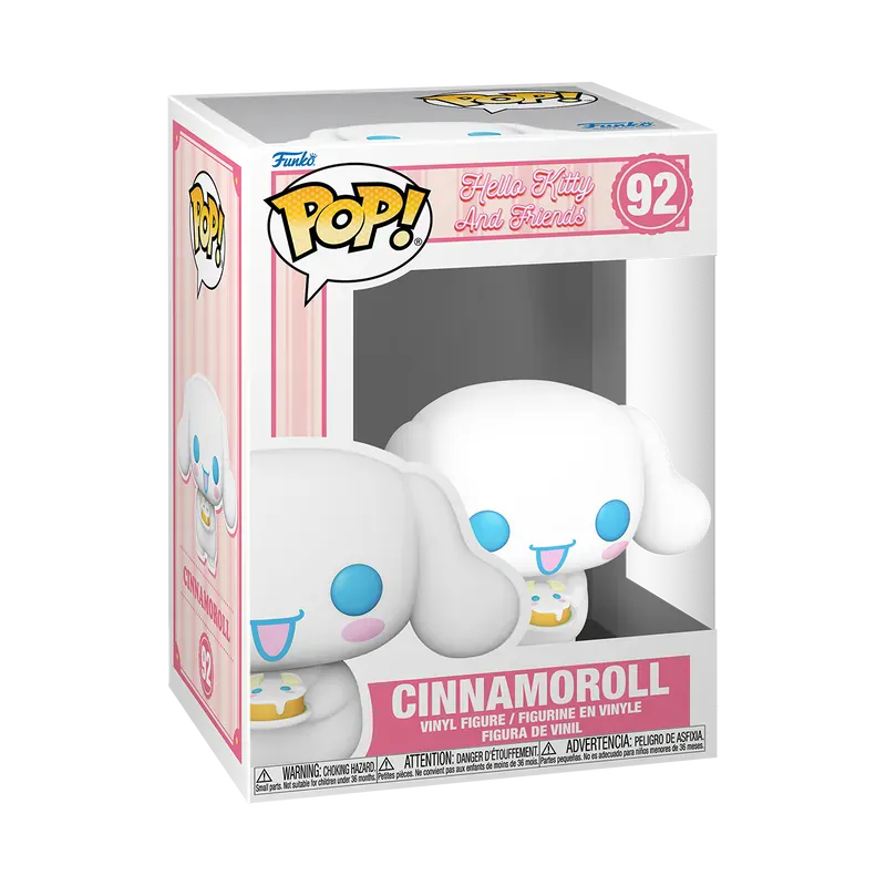 Funko Pop! Cinnamoroll With Cake Hello Kitty And friends Pop Vinyl #92