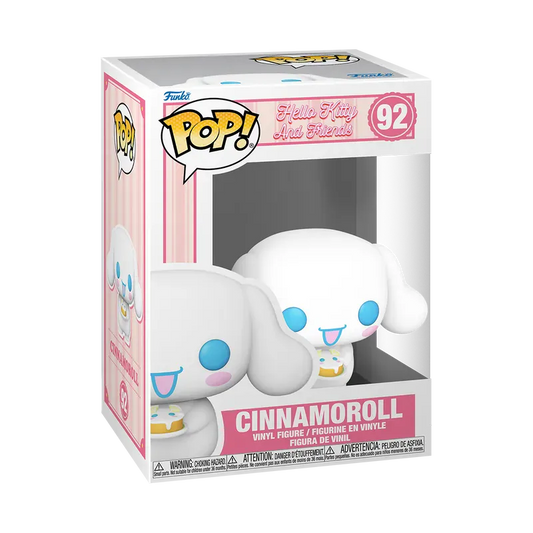 Funko Pop! Cinnamoroll With Cake Hello Kitty And friends Pop Vinyl #92
