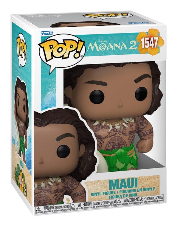 Funko Pop! Disney Moana 2 - Maui #1547 Pop Vinyl