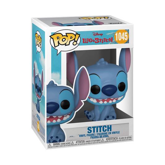 Funko Pop! Disney Smiling Seated Stitch Lilo & Stitch Pop Vinyl #1045
