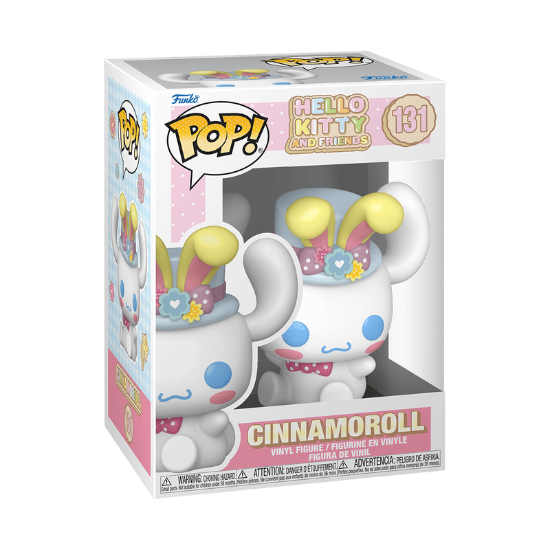 Funko Pop! Hello Kitty Spring Cinnamoroll with Bunny Ears Pop Vinyl #131