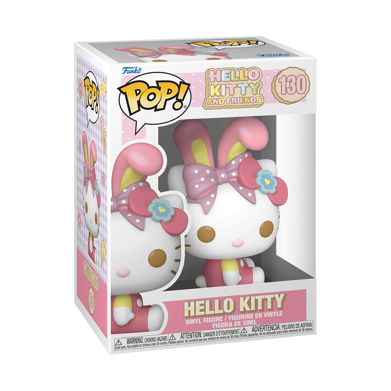 Funko Pop! Hello Kitty Spring with Bunny Ears Pop Vinyl #130