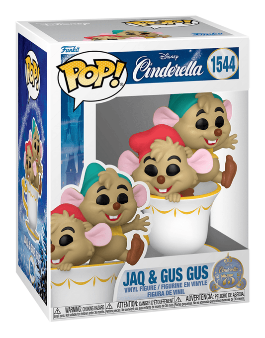 Funko Pop! Jaq & Gus In Cup Cinderella Pop Vinyl #1544