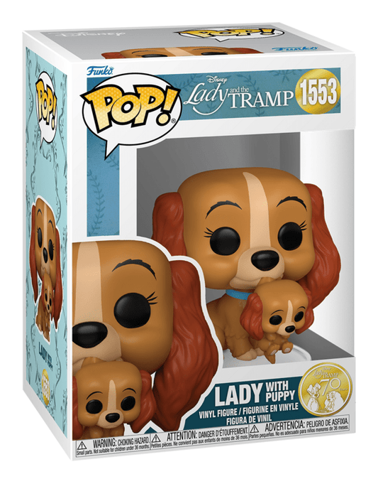 Funko Pop! Lady With Puppy Lady And The Tramp Pop Vinyl #1553