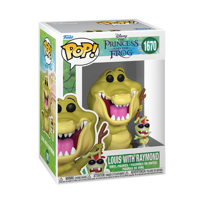 Funko Pop! Louis With Raymond The Princess And The Frog Pop Vinyl #1670