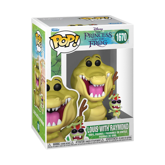 Funko Pop! Louis With Raymond The Princess And The Frog Pop Vinyl #1670