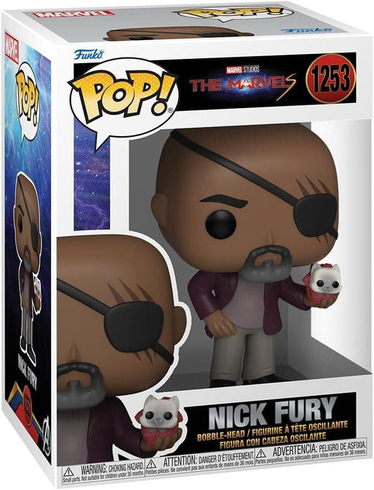 Funko Pop! Marvel The Marvels Nick Fury #1253 Pop Vinyl