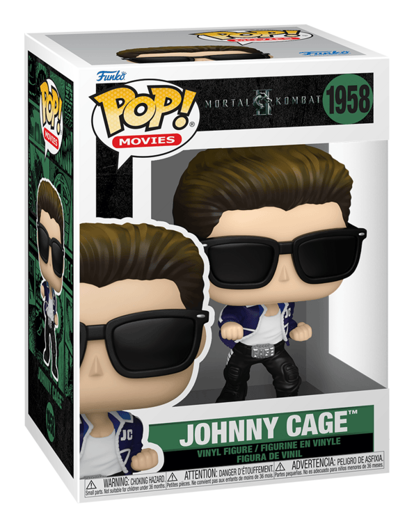 Funko Pop! Mortal Kombat II Johnny Cage 2026 Pop Vinyl #1958