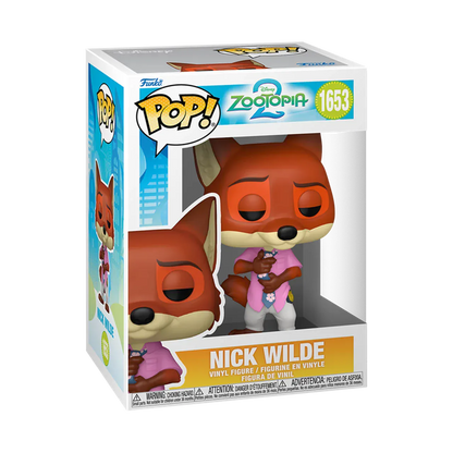 Funko Pop! Nick Wilde Zootopia 2 Pop Vinyl #1653